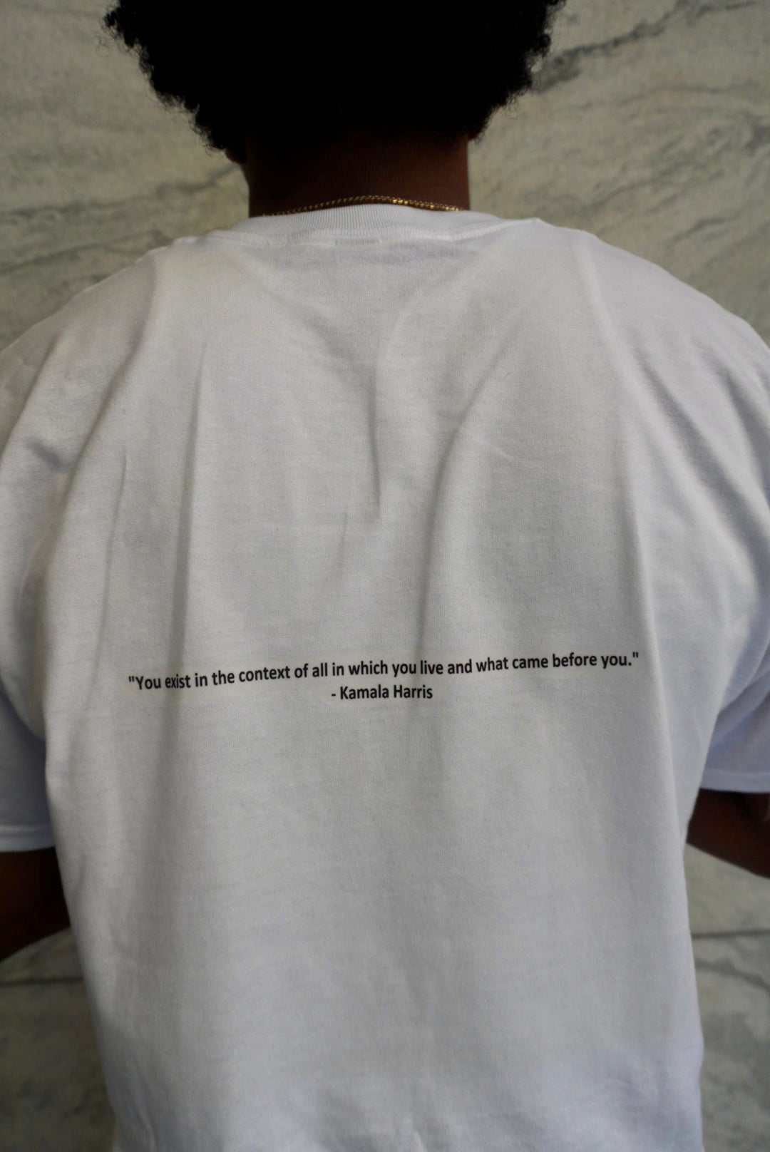 "You Exist in the Context" Coconut Tee
