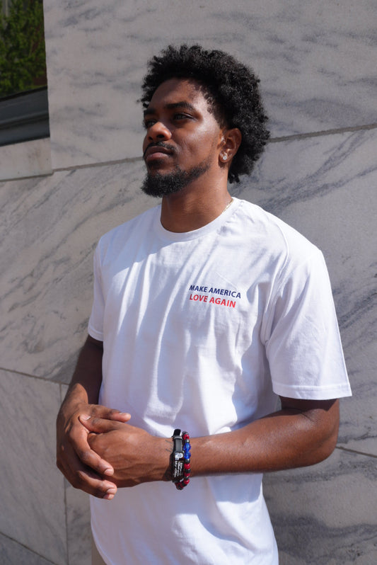 "Make America Love Again" Red, White, & Blue Tee