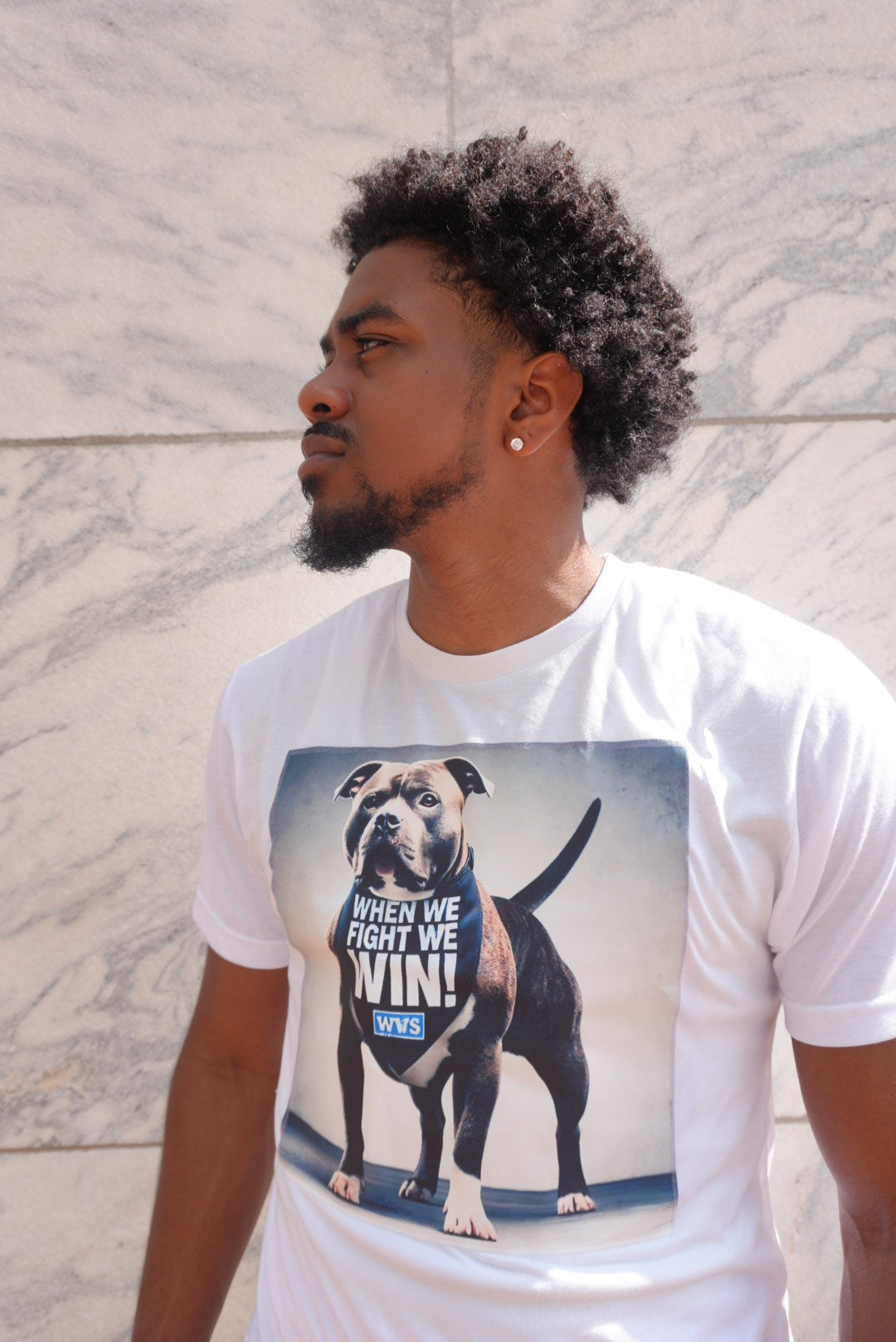 "When We Fight We Win" Tee