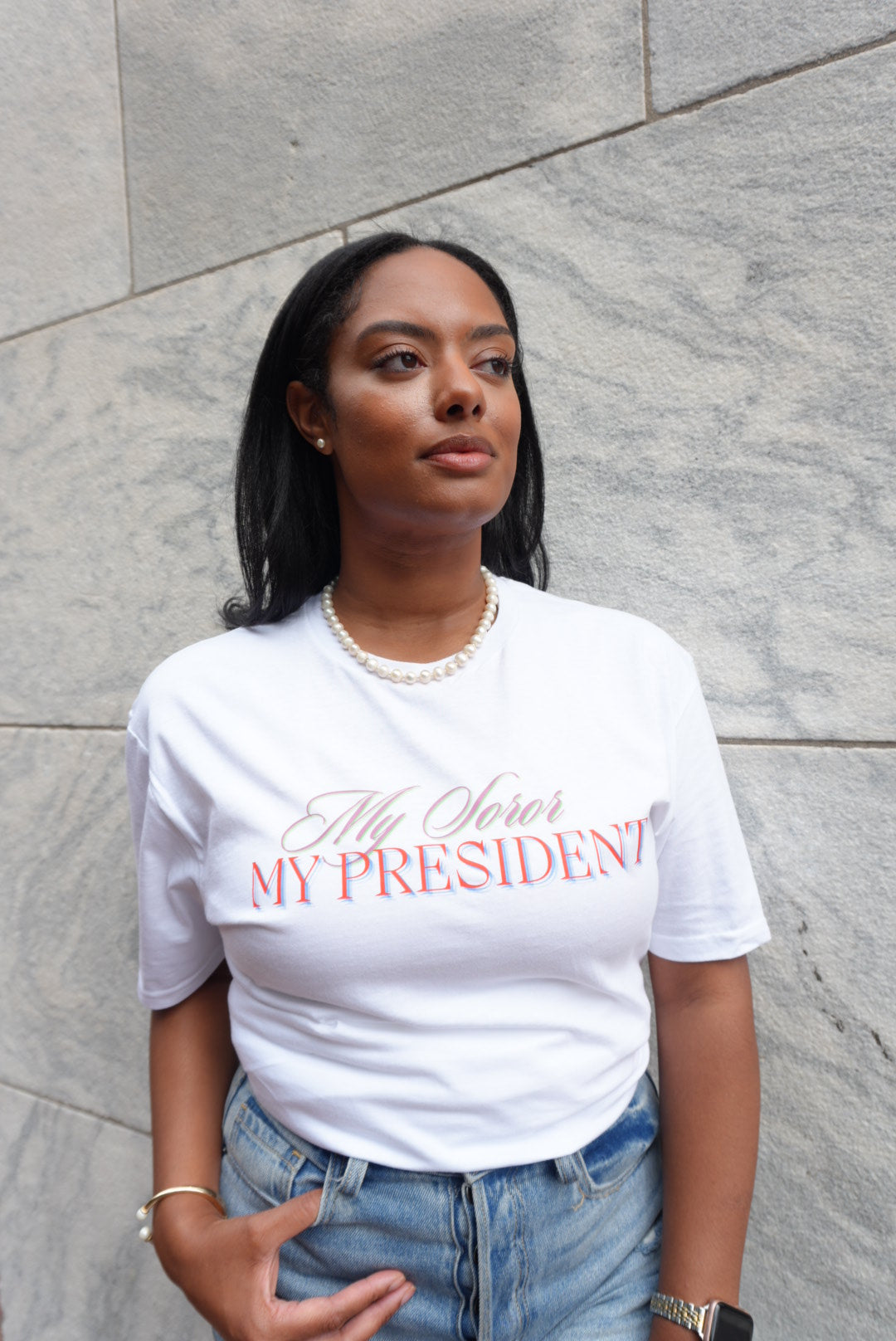 "My Soror My President" Tee