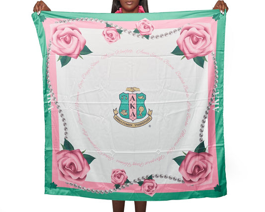 FOUNDERS' SCARF/TEA ROSE