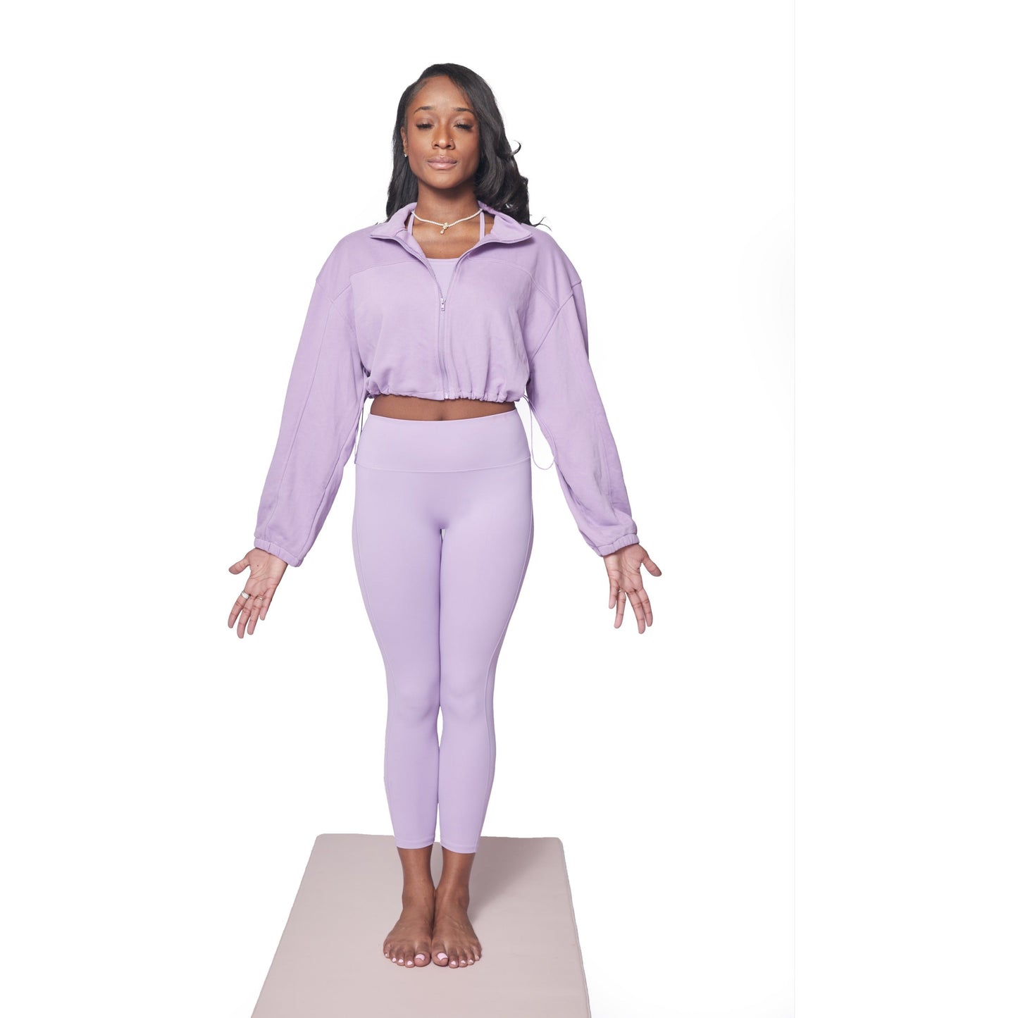 Purple Yoga Set