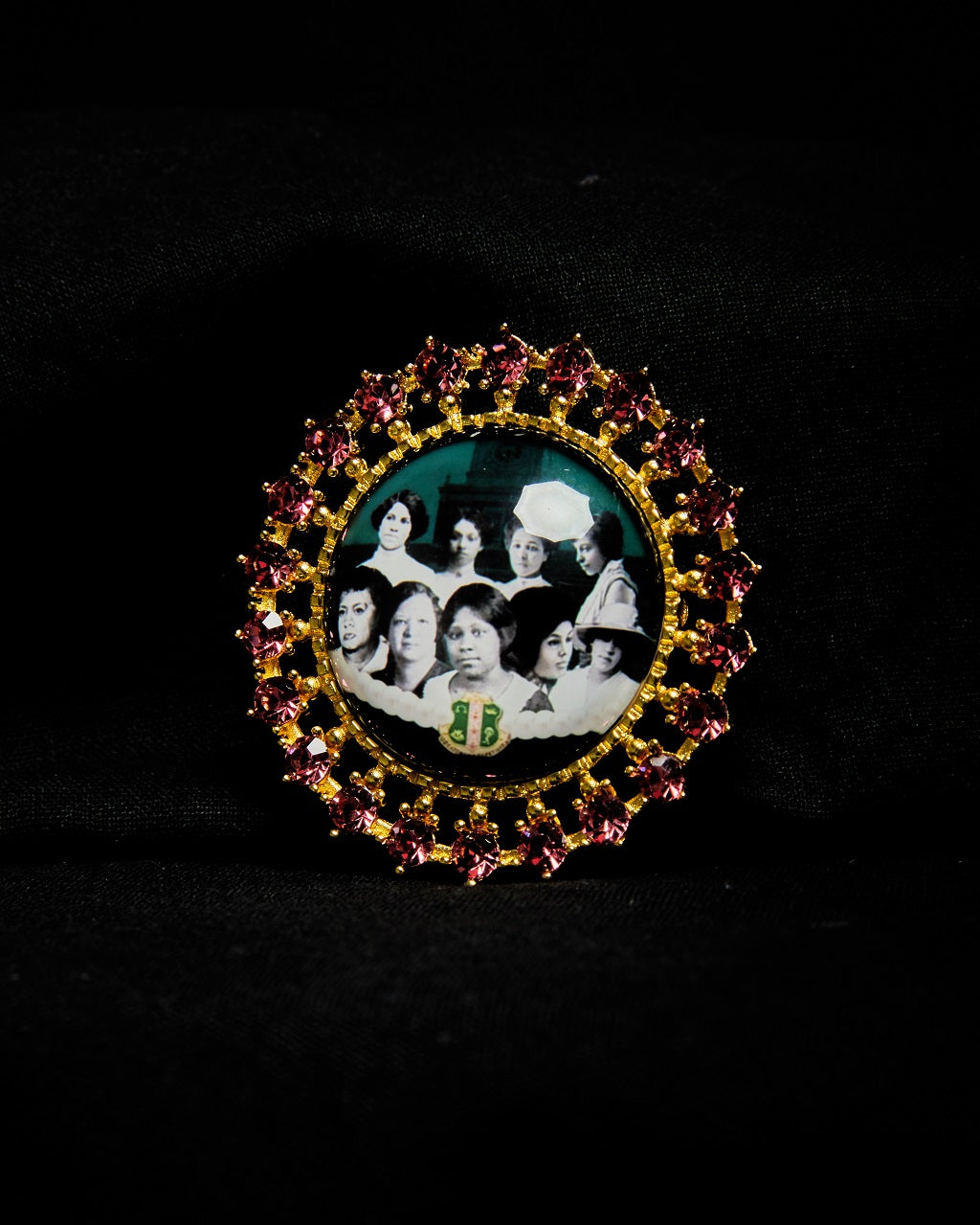 The Founding 9 Pink Rhinestones