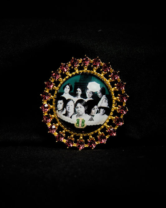 The Founding 9 Pink Rhinestones