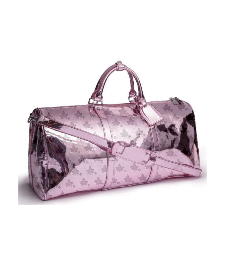 Metallic duffle bag new arrivals