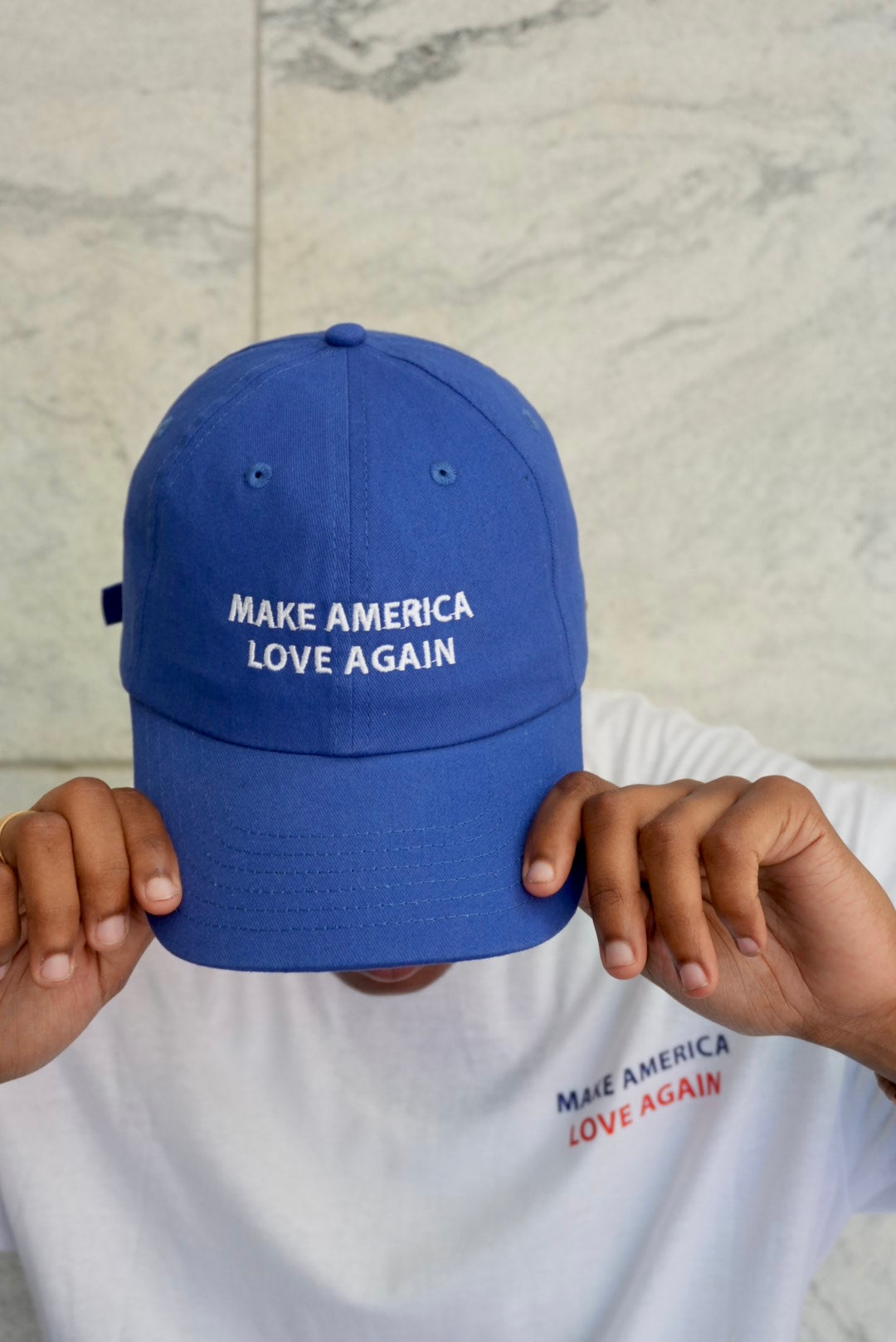 "Make America Love Again" Hat (Blue)