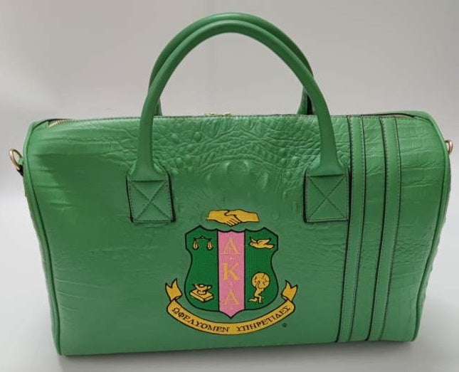 PU Croc Leather AKA® Duffle Bag