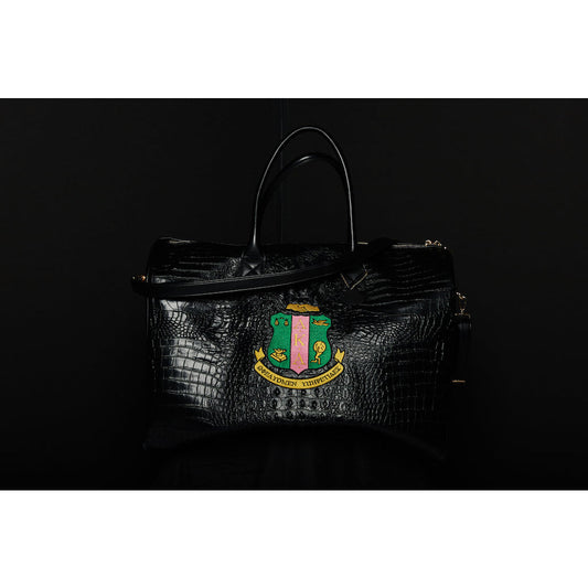 PU Croc Leather AKA® Duffle Bag