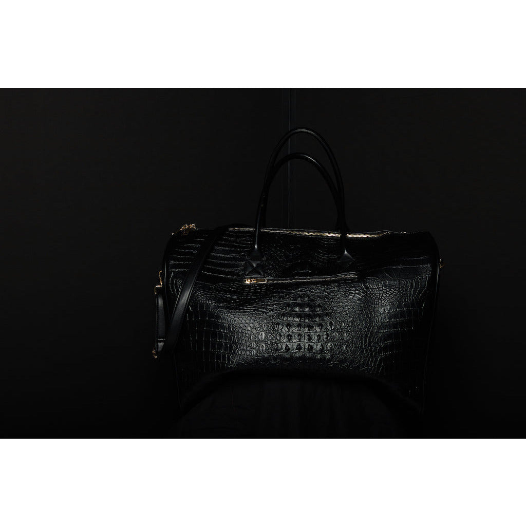 PU Croc Leather AKA® Duffle Bag